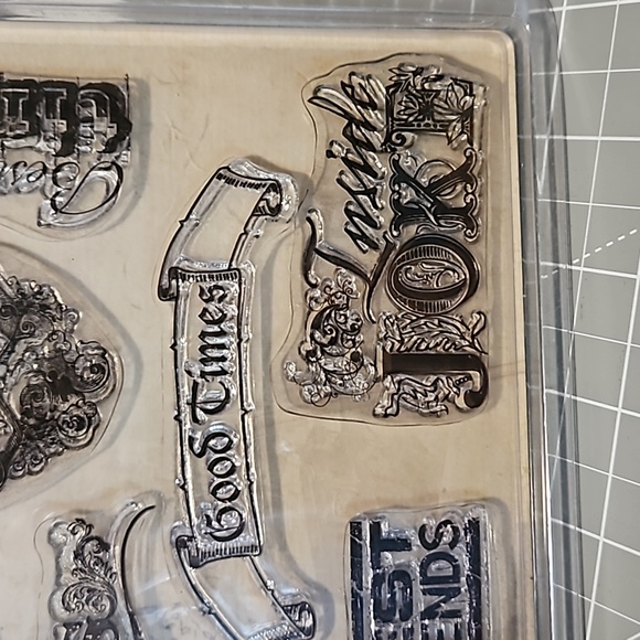 FRIENDS 7 Gypsies clear stamp set - Picture 2 of 6